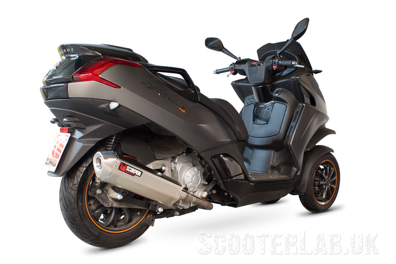 Peugeot Metropolis Scorpion exhaust - Image 2