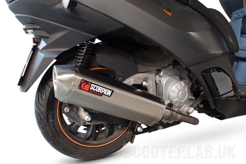 Peugeot Metropolis Scorpion exhaust - Image 3