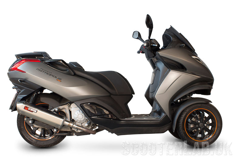 Peugeot Metropolis Scorpion exhaust