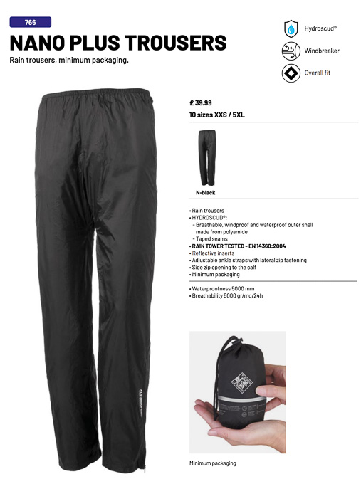Tucano Urbano Nano Plus Trousers