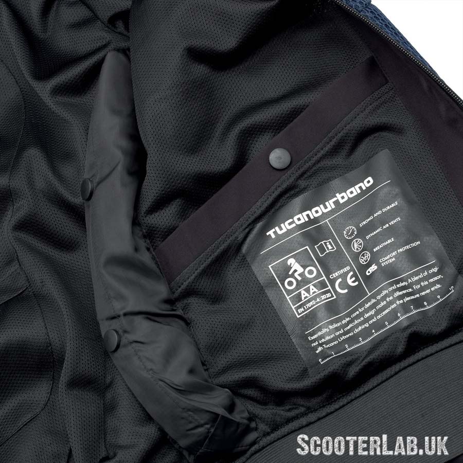 Tucano Urbano FLOWMOTION 3D mesh CE approved mesh jacket - Image 6