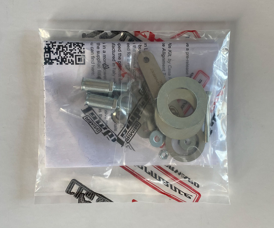 Sticky's Eccentric Brake pin kit by Casa Performance